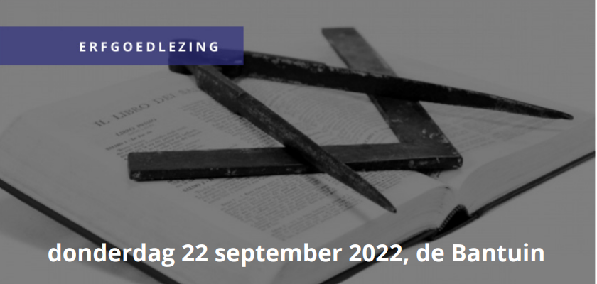 Erfgoedlezing 22 september 2022