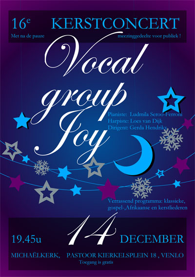 kerstconcert Vocal Group JOY